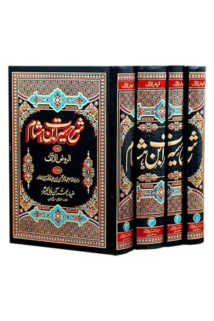 Sharah Seerat Ibn e Hasham 4 Vols Set by Imam Abdul Rehman Saheli book cover