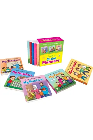 Guide to Social Manners – 5 Book Box Set for Kids (Ages 4-6) book cover