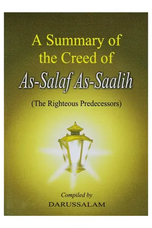 A Summary of the Creed of As-Salaf As-Saalih book cover