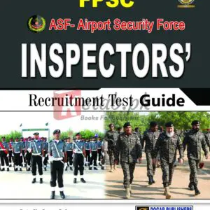 ASF-Inspectors - Recruitment Test Guide By Raja Shafiq-Ur-Rehman - Online Books For Sale in Pakistan
