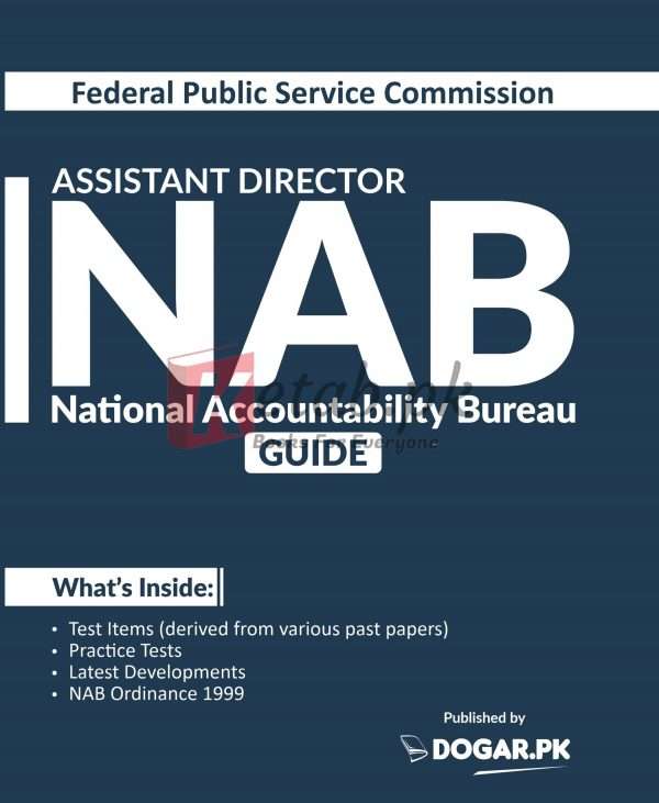 FPSC Assistant Director NAB Guide - Recruitment Preparation Books For Sale in Pakistan