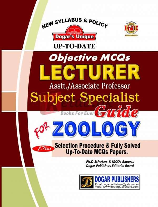 Lecturer Zoology