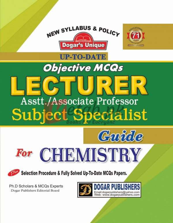Lecturer Chemistry