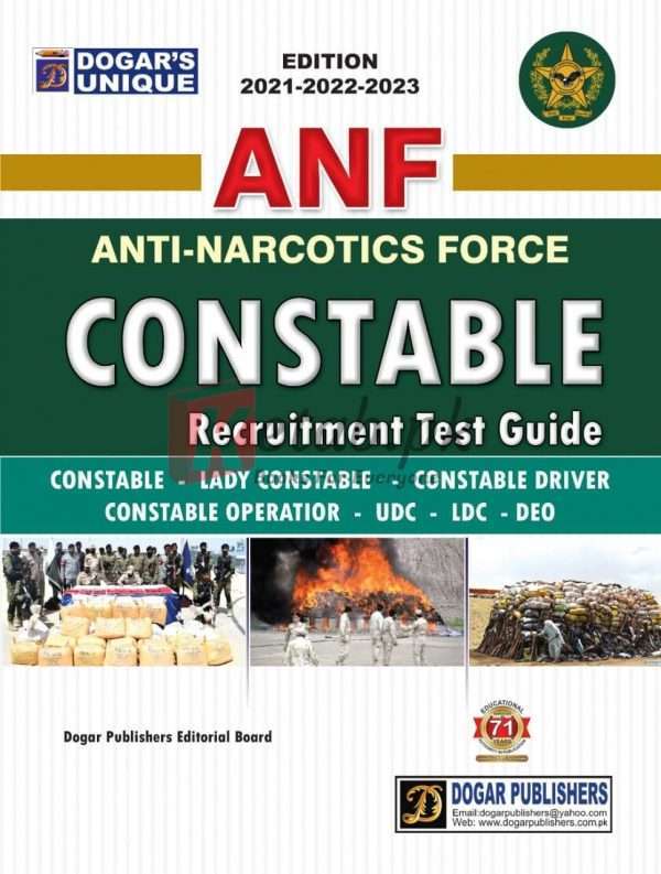 ANTI-NARCOTICS FORCE CONSTABLE ( ANF-CONSTABLE)