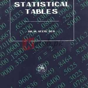 Statistical Tables for Bsc. MSc. - Books For Sale in Pakistan