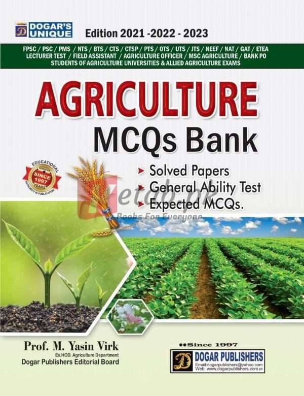 AGRICULTURE MCQs BANK