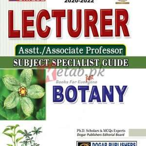 Lecturer Botany - Books For Sale in Pakistan