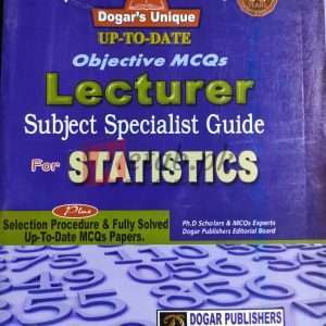 LECTURER STATISTICS - Books For Sale in Pakistan