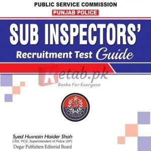 PPSC Sub Inspector Recruitment Test Guide - Books For Sale in Pakistan