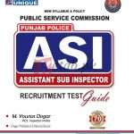 Public Service Commission Punjab Police ASI (Assistant Sub Inspector)
