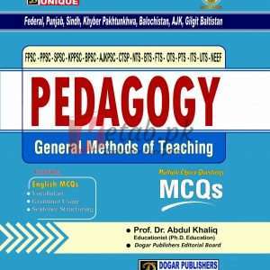 PEDAGOGY (General Methods of Teaching) MCQS Book - Books For Sale in Pakistan