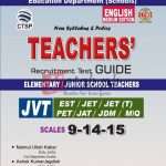 Teachers Recruitment Guide Balochistan (CSTP) English