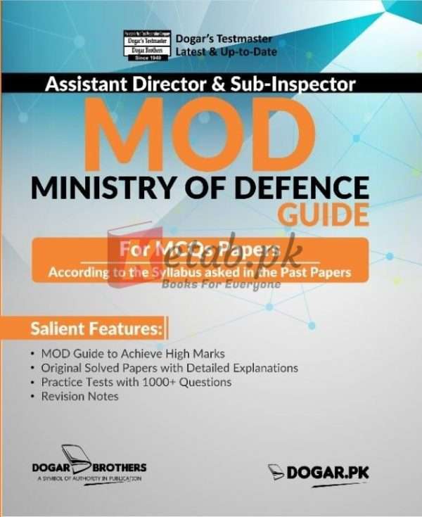 Assistant Director & Sub-Inspector (MOD) Guide for MCQs Paper