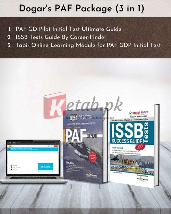 Dogar’s PAF GD Pilot Initial + ISSB Tests Guides + Online Module Package