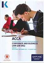 ACCA Corporate and Business Law ( LW ENG ) Book For Sale in Pakistan