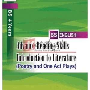 Advance Reading Skills Introduction to Literature (Poetry and One Act Plays) By M.W. Anfaas Book For Sale in Pakistan