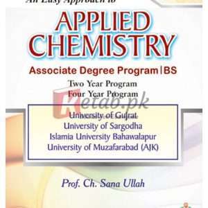An Easy Approach to Applied Chemistry (BS, AD) By Sana Ullah Book For Sale in Pakistan