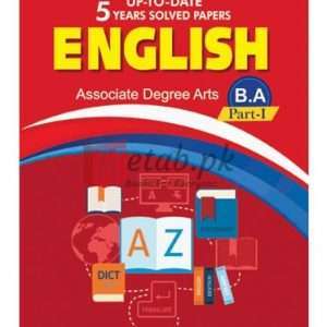 BA English Paper-I Solved Past Papers for Associate Degree Arts Book For Sale in Pakistan