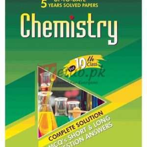 Chemistry Milestone Up-to-Date 5 Years Solved Papers E/M (Class 10) Book For Sale in Pakistan