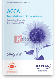 ACCA Foundations in Accountancy Recording Financial Transactions(FA1) Book For Sale in Pakistan