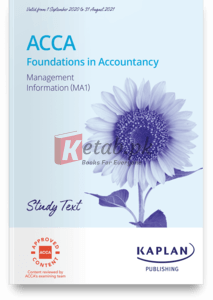 ACCA Foundations In Accountancy Management Information(MA1) Book For Sale in Pakistan