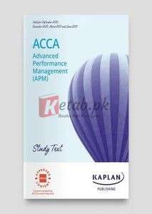 ACCA Advanced Performance Management ( APM ) _ ( Study Text ) Book For Sale in Pakistan