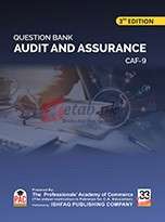 CAF -09 Question Bank Auditing & Assurance ( 3rd Edition )Book For Sale in Pakistan