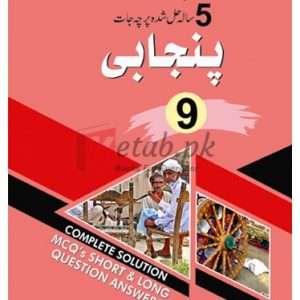 Punjabi Milestone Up-to-Date 5 Years Solved Papers U/M (Class 9) ( پنجابی اب ٹو ڈیٹ پانچ سالہ حل شدہ پرچہ جات ) Book For Sale in Pakistan
