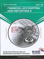 CAF -07 Financial Accounting and Reporting II Book For Sale in Pakistan