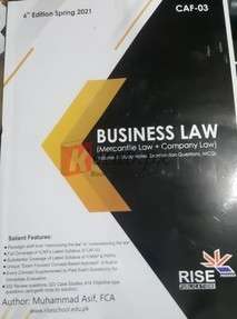 Business Law ( 4th Edition ) ( Spring 2021 ) Book For Sale in Pakistan