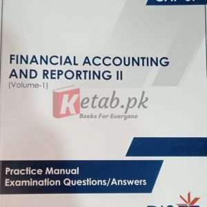 CAF-07 Financial Accounting & Reporting-II (Volume-1) Edition 2021 Book For Sale in Pakistan