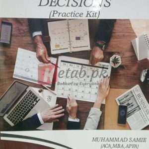 CFAP 04 Business Finance Decision (Practice Kit) By Muhammad Samie Book For Sale in Pakistan