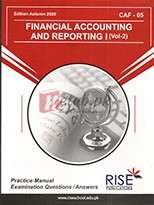 CAF-05 Financial Accounting and Reporting I (Vol II) Book For Sale in Pakistan