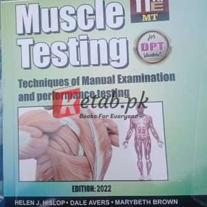 Daniels and Worthingham's Muscle Testing: Techniques of Manual Examination and Performance Testing 12th Edition Book for Sale in Pakistan