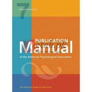 Publication Manual of the American Psychological Association By American Psychological Association (paperback) Self Help Novel