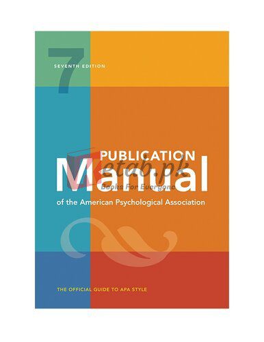 Publication Manual of the American Psychological Association By American Psychological Association (paperback) Self Help Novel