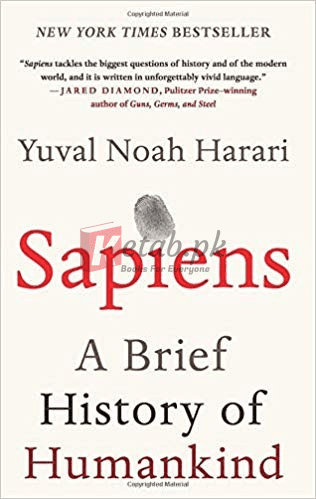 Sapiens: A Brief History of Humankind By Yuval Noah Harari (paperback) Society Politics Book