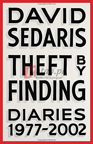 Theft by Finding: Diaries (1977-2002) By David Sedaris (paperback) Poetry Book