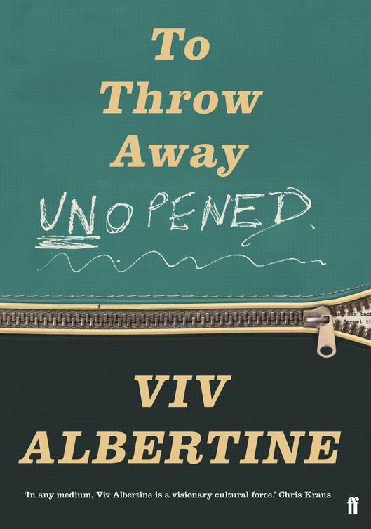 To Throw Away Unopened By Viv Albertine (paperback) Biography Novel
