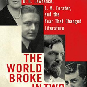 The World Broke in Two: Virginia Woolf, T. S. Eliot, D. H. Lawrence, E. M. Forster and the Year That Changed Literature By Bill Goldstein (paperback) Biography Book