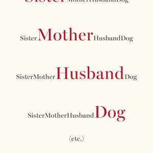 Sister Mother Husband Dog: Etc. By Ephron, Delia (paperback) Fiction Novel