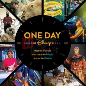 One Day at Disney: Meet the People Who Make the Magic Across the Globe (Disney Editions Deluxe) By Bruce Steele (paperback) Travel Book
