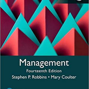 Management, Global Edition Paperback – International Edition, September 7, 2017 By Mary Coulter Stephen P. Robbins (paperback) Biography Book