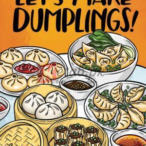 Let's Make Dumplings!: A Comic Book Cookbook By Amano, Hugh, Becan, Sarah(paperback) Housekeeping Novel