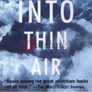 Into Thin Air: A Personal Account of the Mt. Everest Disaster By Jon Krakauer(paperback) Sports Novel