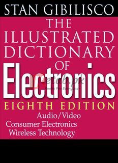 The Illustrated Dictionary of Electronics By Stan Gibilisco(paperback) Electronics Book