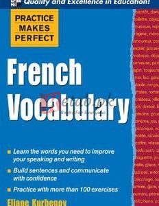 French Vocabulary By Kurbegov, Eliane.(paperback) English Book