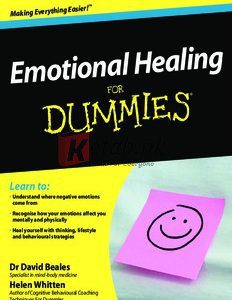 Emotional Healing for Dummies.By Dr David(paperback) Medical Book