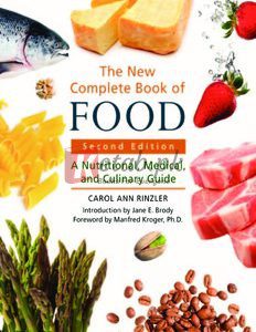 The New Complete Book of Food By Rinzler, Carol Ann.(paperback) Cooking Book