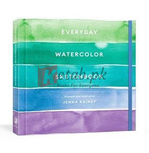 Everyday Watercolor Sketchbook: Prompts And Inspiration By Jenna Rainey(paperback) Art Book